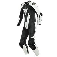 Tuta Dainese Laguna Seca 5 Perforated S/t Bianco