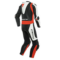 Dainese Laguna Seca 5 One Piece Suit White Red - 2