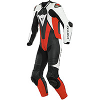 Dainese Laguna Seca 5 One Piece Suit White Red