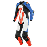 Dainese Laguna Seca 5 One Piece Suit White Red