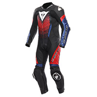 Mono perforado Dainese Laguna Seca 6 bleu rouge