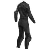 Traje de cuero dama Dainese Mirage 2PCS negro