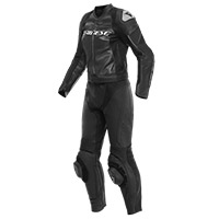 Traje de cuero dama Dainese Mirage 2PCS negro