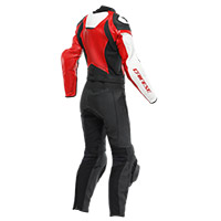Dainese Mirage Lady Leather Suit 2pcs Red