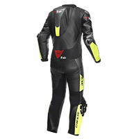 Traje Dainese Misano 3 Perforado D-Air amarillo