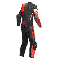 Combinaison Dainese Misano 3 D-air Perforée Rouge