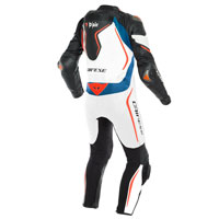 Dainese Misano 2 D-air® Perforiert Schwarz Weiss Blau - 2