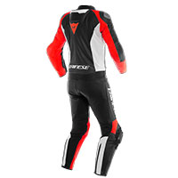 Dainese Mistel 2pcs Leather Suit White Black Red