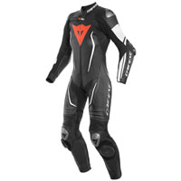 Dainese Misano 2 D-air® Lady Perforated Black White