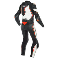 Dainese Misano 2 D-air® Lady Perforated Black Red