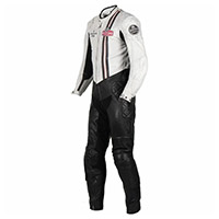 Traje Helstons Stirling negro blanco