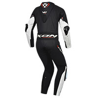 Traje Dama Ixon Vortex 3 negro blanco - 2