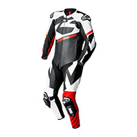 Traje Ixs Ace 1.0 blanco rojo