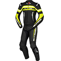 Combinaison Ixs Sport Ld Rs-700 2pcs Noir Jaune Blanc