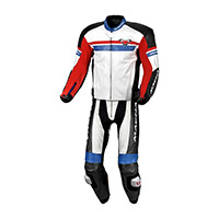 Macna Diabro 2pc Suit White Red Blue