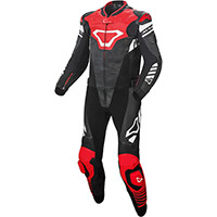 Macna Tracktix 2pcs Suit Black White Red