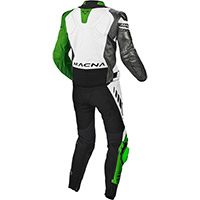 Macna Tracktix 2pcs Suit Black Green - 2