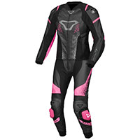 Macna Tronniq 2pc Lady Suit Black Pink