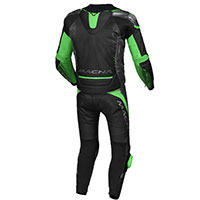 Macna Tronniq 2pc Suit Black Grey Green