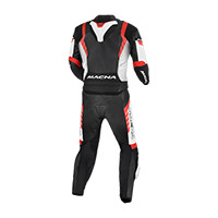 Macna Varshall 2pc Suit Black White Red