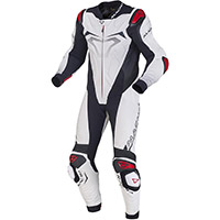 Macna Voltage 1pc Suit White Black