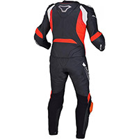 Macna Voltage 2pc Suit Black Fluo Red - 2