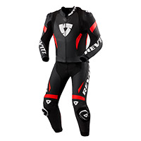 Traje divisible Rev'It Argon 3 negro rojo