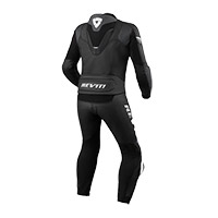 Rev'it Argon 2 Divided Suit Black White - 2