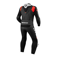 Rev'it Argon 2 Divided Suit Black Red - 2