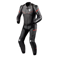 Rev'it Beta Divided Suit Grey Red