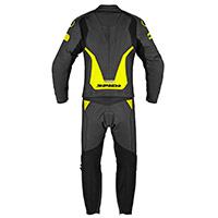 Spidi Laser Touring 2pcs Suit Black Yellow