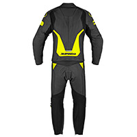 Traje Spidi Laser Touring 2 piezas negro amarillo - 2