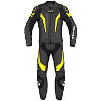 Traje Spidi Laser Touring 2 piezas negro amarillo