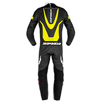 Spidi Laser Pro Perforated Suit Black Fluo Yellow