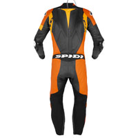 Spidi Race Warrior Perforated Leather Suit Orange - 3