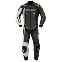 Spidi Track Wind Pro Leather Suit Black Gold