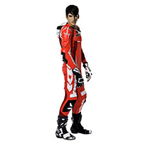 Spidi Track Wind Replica Evo Suit Red - 3