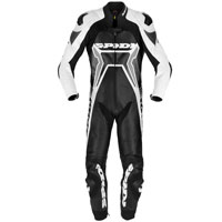 Traje de cuero Spidi Warrior 2 Wind Pro negro