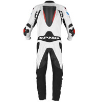 Spidi Warrior 2 Wind Pro Leather Suit Rosso Blu