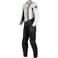 Helstons Stirling Leather Suit Black White