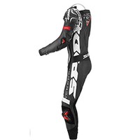 SPIDI TRACK WIND REPLICA EVO LEATHER SUIT BLACK