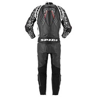 Spidi Tuta In Pelle Track Wind Replica Evo Nero - 3