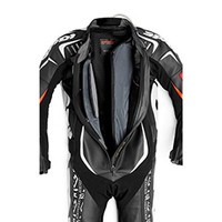 Spidi Tuta In Pelle Track Wind Replica Evo Nero - 4