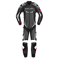 TRAJE SPIDI TRACK WIND PRO Negro Blanco