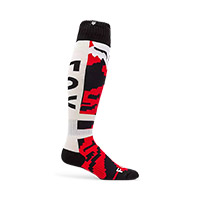 Fox 180 Kairos Socken weiß rot fluo