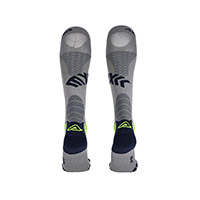 Acerbis Mx Impact Vented Socks Grey Yellow