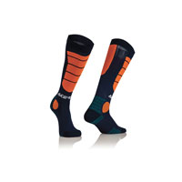 Acerbis Mx Impact Orange Blue Socks