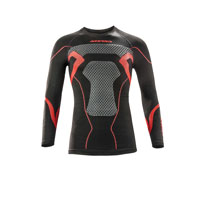 Sous-vêtements Acerbis X-body Winter Noir Rouge Jersey