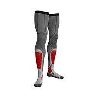 Acerbis X-leg Pro Vented Socks Grey Red