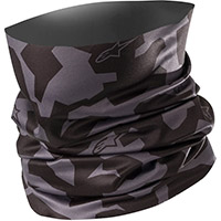 Tubo de cuello Alpinestars Camo negro antracita